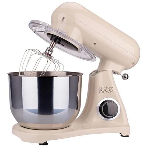 Robot Pasticcere Multifunzione Elton Bat-1522 - Crema Avorio - 1800 W - Ciotola Inox 6,5 L - Foto 2