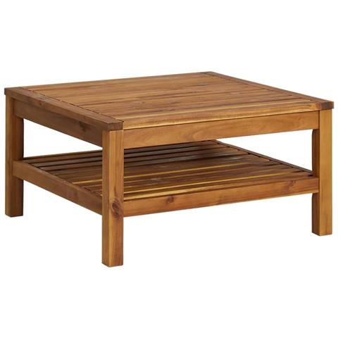 Set Divani Da Giardino 5 Pz Con Cuscini Crema In Legno Acacia - Foto 9