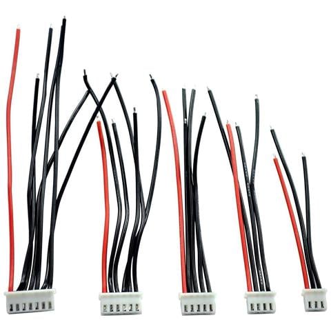 22 Awg 2s 3s 4s 5s 6s Cavo Caricatore Bilanciamento Jst Xh Connettore Plug Adattatore (2 Pezzi X), 10 Pezzi - Foto 4