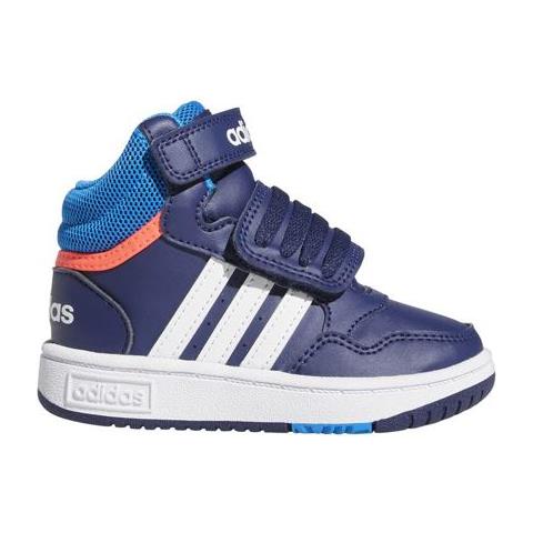 Gw0406 Hoops Mid 3.0 Sneakers Alte Mid Strappo Blu Blu 25,5 - Foto 1