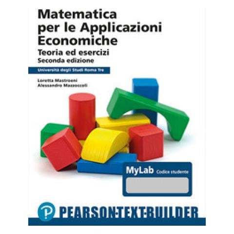 Loretta Mastroeni - Matematica per le applicazioni economiche. Univ. Roma3 - Foto 1