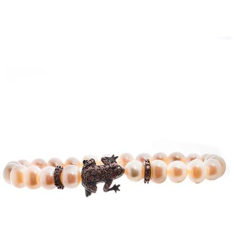 Gioielleria Jla-brfrog4wh. Bracciale, Colore Marrone. Donna. - In ordine - Foto 2