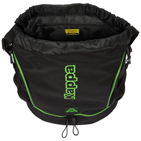 Zaino A Sacca Per Bambini Kappa Black Nero 35 X 40 X 1 Cm - Foto 2