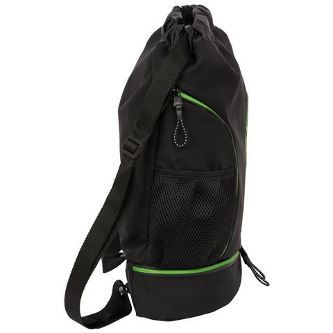 Zaino A Sacca Per Bambini Kappa Black Nero 35 X 40 X 1 Cm - Foto 4