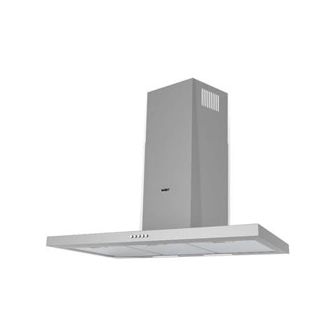 Cappa a Parete Samet Embla Aspirante 90 cm Acciaio Inox Colore Acciaio Inox - Foto 2