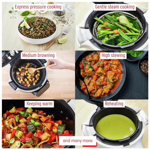 Smart Multicooker 3l 900w Bianco /argento - Yy5132fb - Foto 5