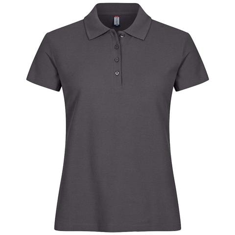 Basic Polo Ladies Grigio Metal Xs - Foto 1