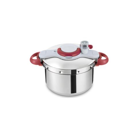 Clipsominut Perfetct 6L Rosso, Acciaio inox - Foto 1