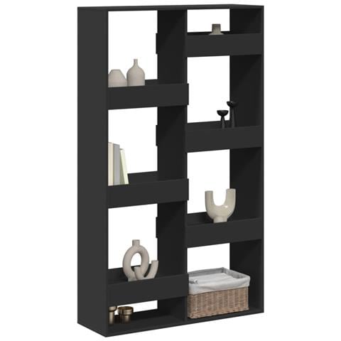 Divisorio Nero 100x33x175 Cm In Truciolato - Foto 3