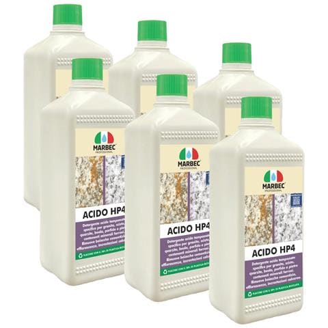 Acido Hp4 1ltx6pz - Detergente Acido Tamponato Per Profido E Granito - Foto 1