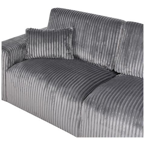 3 Posti Sandora Velluto A Coste Grigio - Foto 8