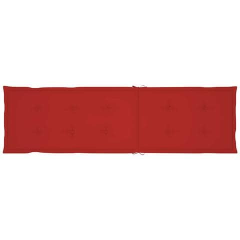 Sdraio Da Esterni Con Poggiapiedi E Cuscino Massello Di Acacia - Foto 8