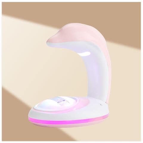 Lampada D'atmosfera Decorativa Per Feste Arcobaleno Delfino Pink - Foto 2