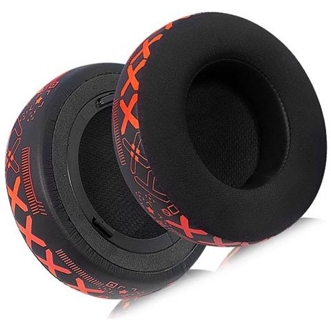 Cuscinetti Auricolari Di Ricambio Per Cuffie Corsair Virtuoso Rgb - Set Da 2, Arancioni Orange - Foto 1