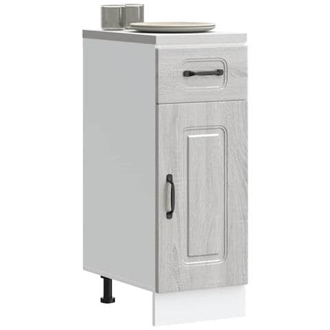 Base da Cucina Kalmar Grigio Sonoma in Legno Multistrato - Foto 2