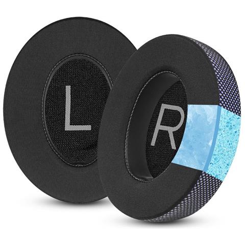 Cuscinetti Di Ricambio Per Cuffie Bose 700: Comfort E Freschezza Con Effetto Ghiaccio Black + Purple - Foto 1