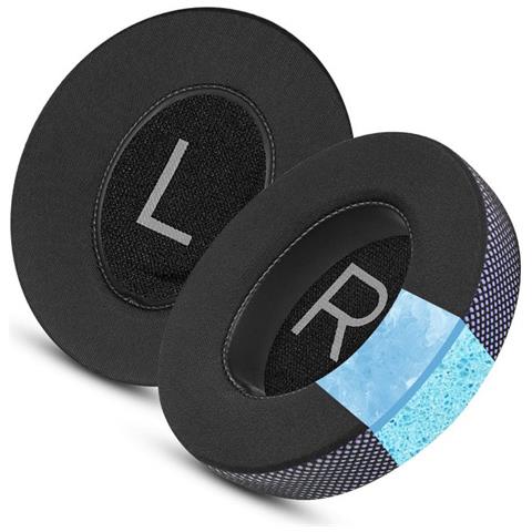 Cuscinetti Di Ricambio Per Cuffie Bose 700: Comfort E Freschezza Con Effetto Ghiaccio Black + Purple - Foto 2