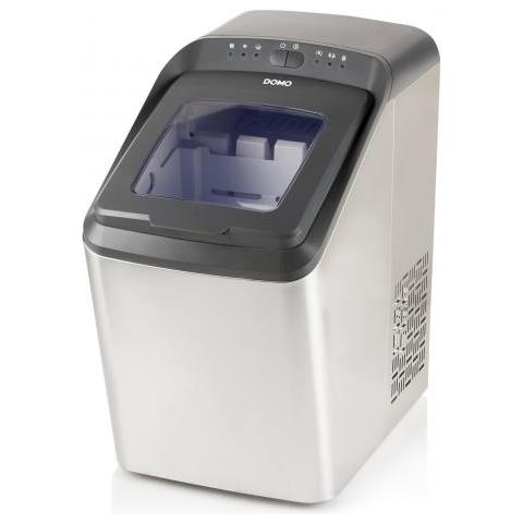 DO9247IB macchina per cubetti di ghiaccio Macchina per la produzione di cubetti di ghiaccio integrata /indipendente 15 kg / 24h Nero, Acciaio inox - Foto 2