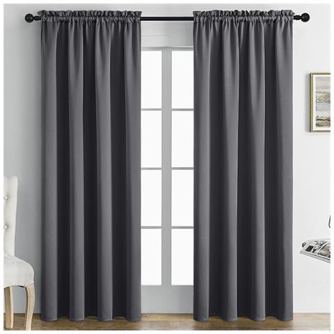 Tende Oscuranti Minimaliste Moderne Per Soggiorno E Camera Da Letto - Privacy E Blocco Della Luce Grey L - Foto 2