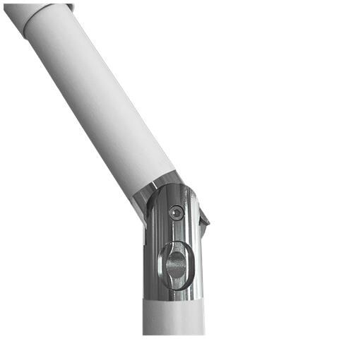 Bandolombrellone Rotondo Diritto Diametro 2,70 M Con Strisce Arancioni - Foto 2