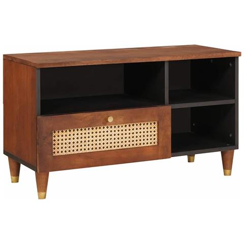 Armadi e Supporti per Storage di Media con cassetto Marrone - Foto 1