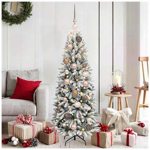 AlberodiNataleartificiale Bianco 120cm PVC - Foto 2