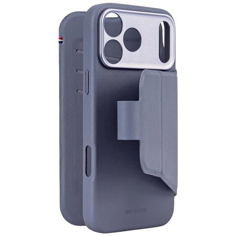Custodia Magsafe Per Iphone 17 Pro In Silicone Testurizzato Antisporco, Blu - Foto 4