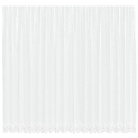 Tende con tende Bianco 500x100cm Poliestere - Foto 1