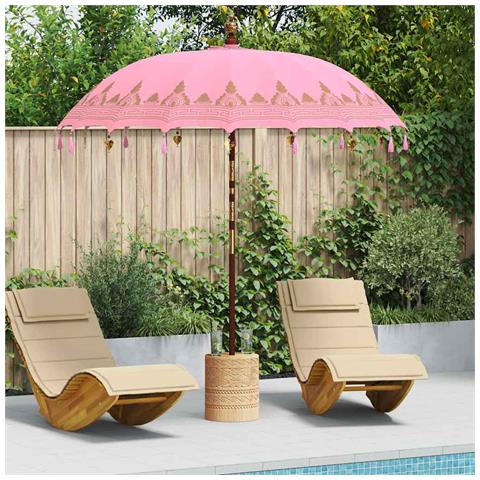 Parasol Balinese Rosa (210-220) x 260 cm - Foto 2