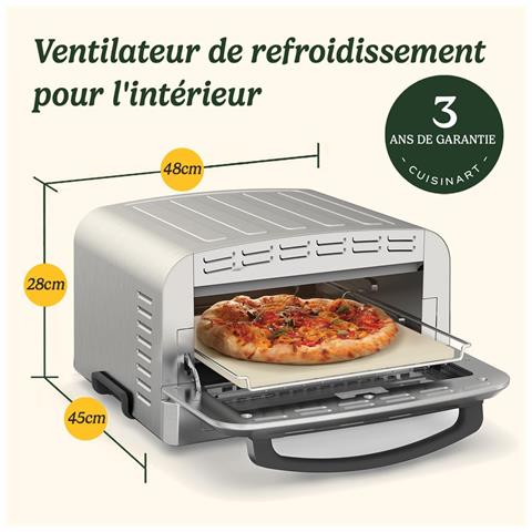 Forno Per Pizza In Acciaio Inox 400°c - Cpz120e - Foto 3
