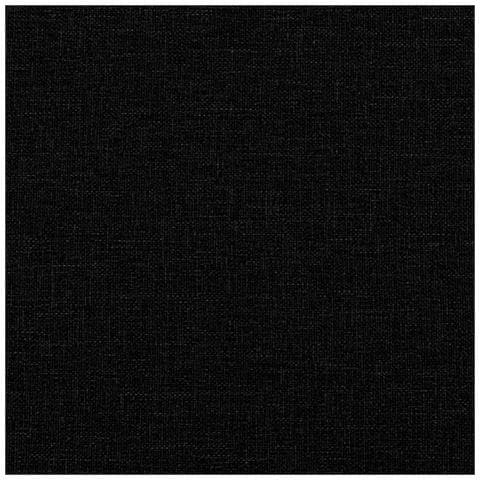 Cuscino per Schiena Nero 140 x 19 x 50 cm Tessuto - Foto 9