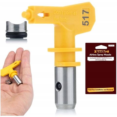 Ugello Di Spruzzatura Alta Pressione Zenthril Easyperformance 517 - Larghezza 25 Cm | Compatibile Con Graco, Wagner, Titan | Qualità E Durata - Foto 1