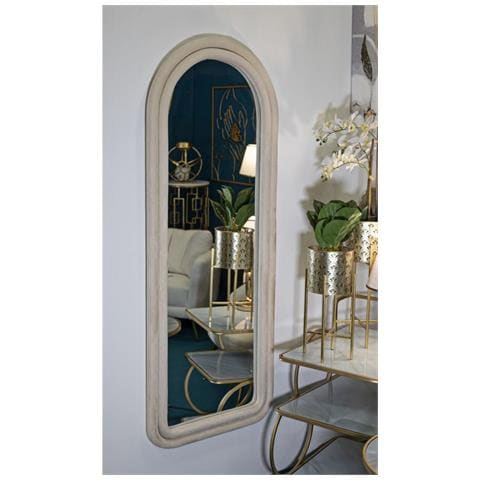 Specchio Con Cornice Vkh463-beige-mdf-60x4x160 Cm - Foto 6