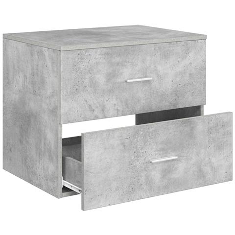 Mobile da Bagno da Muro Grigio Cemento 62,5 x 44,5 x 50 cm - Foto 2