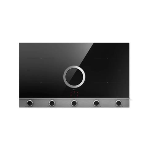 NikolaTesla Unplugged EVO IX /A / 90 Nero, Acciaio inox Da incasso 90 cm Piano cottura a induzione 4 Fornello (i) Cappa da incasso - Foto 1