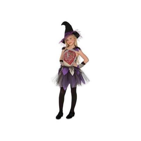 Costume scheletro da strega: dimensione 10-12 anni - Foto 1