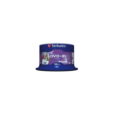 DVD+R 16x Advanced AZO 4,7GB Wide Photo Printable 50 pk Spindle - Foto 1