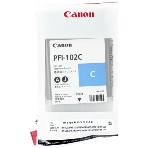 PFI-102C Serbatoio Ink Originale Ciano per Canon IPF-700 - Foto 3