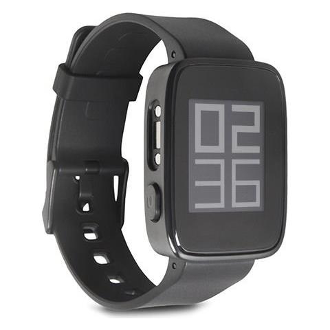 Smartwatch Chronos Eco Impermeabile 5ATM Display 1.26" Bluetooth Monitoraggio Attività Fisica e Notifiche Nero - Italia  - Foto 14