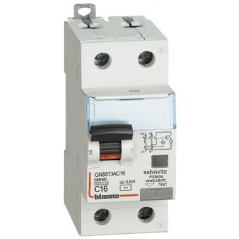 Gn8813ac16 - Btdin60 - Interruttore Magnetotermico Differenziale Ac 1p+n 16a 6ka 30ma - Foto 4