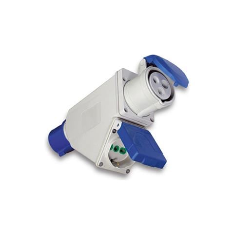 73107 Adattat. spina 2p Cee A 1presa Trival+presa Cee - Foto 1