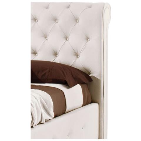 Letto Matrimoniale Contenitore Peninsula Bianco - Foto 2