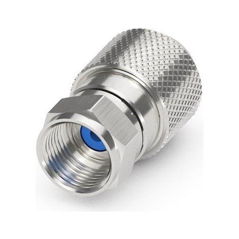 vers Confezione 10 Adattatori F Per Cavi Diametro 6,8/7mm Silver - Foto 1