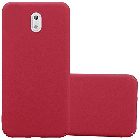 Custodia Compatibile Con Nokia 3 2017 In Frosty Rosso - Hard Case Coperchio Protettivo In Frosted Look Contro I Graffi E Gli Urti - Foto 1