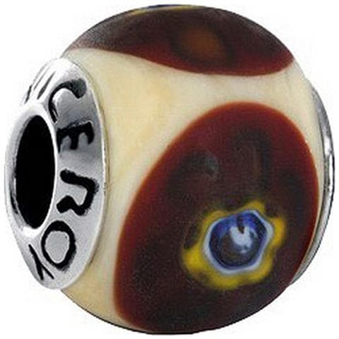 Gioielleria Vmb0001-26. Decorazione, Colore Bianco Blu Giallo Marrone. Donna. - In ordine - Foto 1