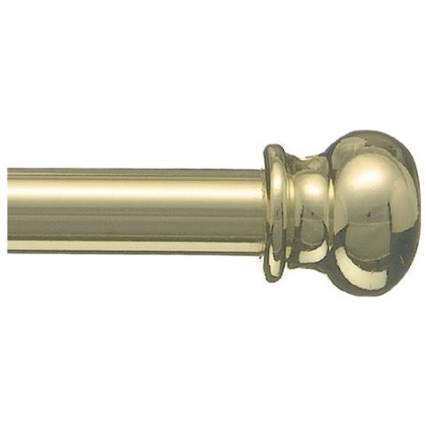 Coppia Bacchette Tendine Bris Bris Ottone Con Testine A ""cipolla"" Oro 40 (+20) Cm 21041 - Foto 1