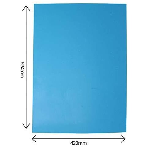 Fogli Morbida Cut Polimeriche Per Lino Stampa - Blue - A2 - Confezione Da 3 - Foto 2