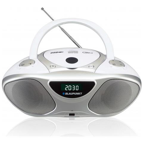 BB14WH lettore CD CD recorder Argento, Bianco - Foto 2