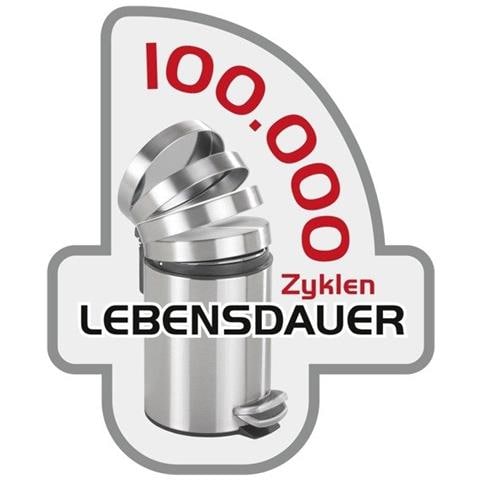 Leman - Cestino Per Spazzatura In Acciaio Inox, Facile Da Chiudere, 3 L - Foto 6