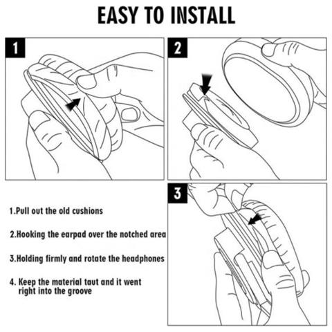 Cuscinetti Auricolari Per Marshall Major Ii White - Foto 2